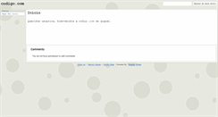 Desktop Screenshot of codigo.com